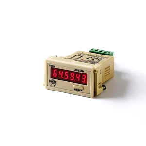 JSS-6H Elektronik Industri LED 6 digit digital pengukur jam 220v