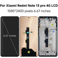 Écran de téléphone AMOLED d'origine de haute qualité pour XIAOMI Redmi Note13 Pro 4G Poco M6 Pro avec écran LCD