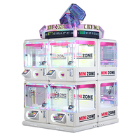 Machine à Primes Modulaire Kising 8 Joueurs, Jeu 3-en-1 pour Figurines, Boîtes Mystères, Gashapon et Cartes