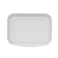 FDA biodégradable naturel jetable Bagasse à emporter Emballage alimentaire Boîte à lunch biodégradable naturel Boîte jetable