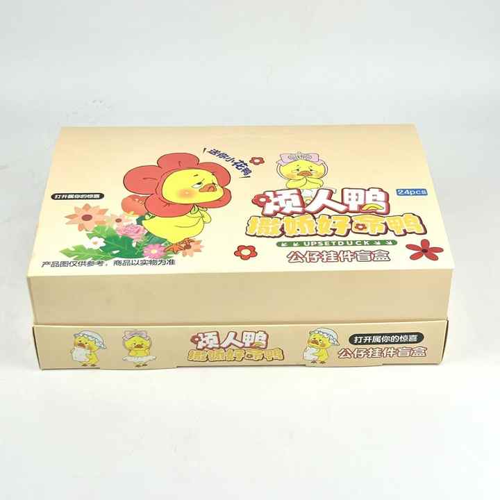 2025 PVC Action Figures Upset Duck Custom Kids Keychain Wholesale Collection Blind Box Doll
