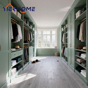 YIERHOME Schaukelstuhl-Stil Grüner Begehbarer Kleiderschrank |   Farbe & Höhe Anpassbar - Modulare Montage |   12 Jahre Direktvertrieb ab Werk - Product Image 2