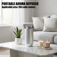 Diffuseur de parfum portable à brume froide avec logo personnalisé pour voitures, capacité de 10 ml, alimenté par batterie, pour usage domestique et hôtelier