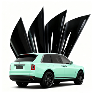 Película de Tinte Nano Cerámico para Ventanas de Automóviles, Oscuro por Fuera y Transparente por Dentro, Película de Protección Solar Nano Cerámica para Autos - Product Image 1