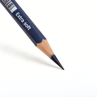 Ensemble de crayons à dessin ZKJ avec mine noire, grades doux/moyens/durs pour les étudiants en art