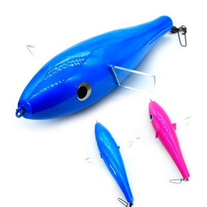 Vente en gros Leurre de pêche en bois pour la pêche à la traîne, type aile d'oiseau, 265mm 270g 10in - Product Image 1