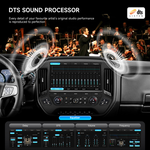 Dasaita xe Đài phát thanh stereo Carplay màn hình <span class=keywords><strong>Android</strong></span> Chevrolet Silverado GMC Sierra 2014-2019 đa phương tiện xe DVD Player đầu đơn vị - Product Image 6