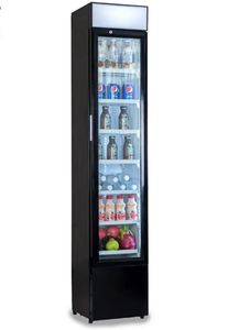 Verticale sottile refrigeratore bevande <span class=keywords><strong>Display</strong></span> Freezer frigo per la conservazione del supermercato in piedi congelatore - Product Image 3