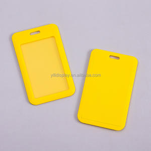 בעל תג מזהה כרטיס מזהה אנכי ללא מחזיק כרטיס מטרו פלסטיק lanyard - Product Image 4