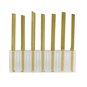 Pneumático Gravador Acessórios Borda Diagonal Micro-embutidos Shovel Knife Gold Tungsten Steel Cutter Faca para Jóias Gravura