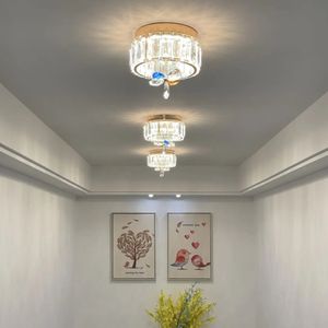 Zèle Éclairage Nouveau Design Breveté Smart Round Salon Lumières Cristal Moderne Led Plafonnier - Product Image 5