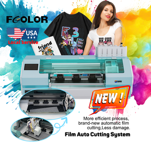 เครื่องพิมพ์เสื้อยืดแบบ DTF รุ่น FCOLOR A3 สำหรับวางบนโต๊ะ ใช้หัวพิมพ์อิงค์เจ็ท XP600 ขนาด 35 ซม. พร้อมฟิล์ม PET สำหรับรีดร้อน - Product Image 2