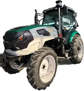 Çin'de sıcak satış Lezi Traktor 4x4 Mini çiftlik Agricol 4wd kompakt traktörler yapılan Tracteur