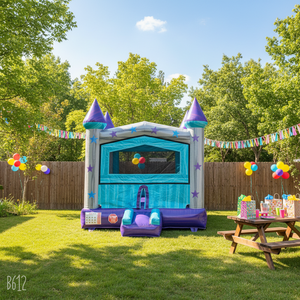 Castillo Inflable para Fiestas, <span class=keywords><strong>Alquiler</strong></span> de Juegos Inflables para Exteriores, Casa de Brinco Azul, Jumper Inflable de PVC, Brincolín Inflable - Product Image 3