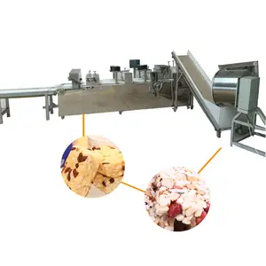 Macchina per la produzione di barrette di Muesli di migliore qualità macchina per lo stampaggio di palline di riso automatica personalizzabile macchina per la cottura del torrone