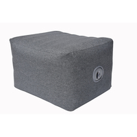 Chaise longue de plage gonflable pliable portable personnalisée pour l'extérieur