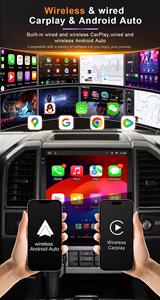 9.7 "วิดีโอหน้าจอ Tesla แบบแนวตั้ง<span class=keywords><strong>ส</strong></span>ำหรับ<span class=keywords><strong>รถ</strong></span>ยนต์ Ford Ranger 2011-2016ไร้สาย CarPlay HEAD Unit WIFI - Product Image 4