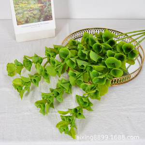 Laixing - Ramas de Plástico TPE con Forma de Concha Marina Artificial, Color Verde Campana, de 30 cm a 100 cm, para Decoración de Salón y Bodas - Product Image 4