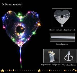 Bán buôn Bobo Ballon 20 inch ánh sáng <span class=keywords><strong>LED</strong></span> bóng cho Giáng sinh Wedding party trang trí - Product Image 2