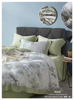 Parure de draps en lyocell avec design imprimé personnalisé, style européen et américain