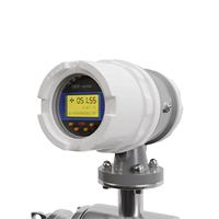 2inch Clamp-On koneksi Modbus Air konduktif cairan sanitasi tipe aliran elektromagnetik Meter