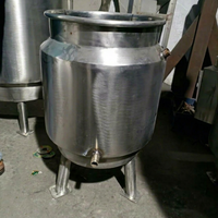 Réservoir de stockage vertical automatique en acier inoxydable, cuve sous pression avec pompe à moteur pour azote liquide, aliments et boissons, directement de l'usine