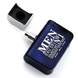 Perfume azul para hombres EDP 100mL concentrado intenso <span class=keywords><strong>Colonia</strong></span> Spray Uso diario Aceites esenciales Brisa fresca Agua perfumada Amor moderno - Product Image 3