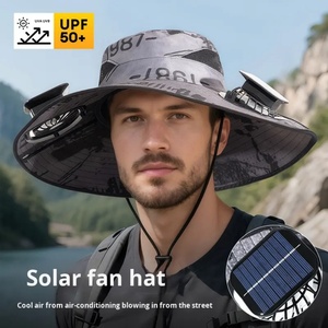 Summer Fan <b>Hat</b> UV Protection Breathable Cooling <b>Hat</b> for Outdoor Fishing Hiking Camping Activities - Product Image 5