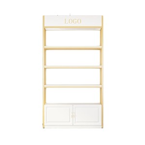 Étagère de présentation pour salon écologique avec logo personnalisé, structure en acier renforcé, support de présentation robuste pour salon de beauté et salon de coiffure - Product Image 6