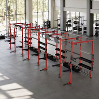 REYK Rack de fitness multifonctionnel commercial, équipement d'entraînement aux squats, musculation des jambes, tube en acier Q235, 680 kg
