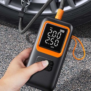 Compresseur d'air portable électrique pour voiture, sans fil, rechargeable, numérique, haute pression, 150 psi, <span class=keywords><strong>gonfleur</strong></span> de pneus - Product Image 1