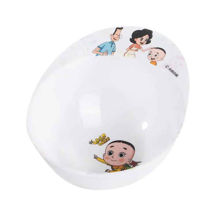 4.5 Inch Creative Cute Cartoon Hat Shape Kids' Dinnerware Rice Melamine Cup Bowl