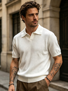 Camisetas Polo de Verano para <span class=keywords><strong>Hombre</strong></span> al por Mayor, 100% Algodón, Cuello Johnny, Camisetas <span class=keywords><strong>Boss</strong></span> para <span class=keywords><strong>Hombre</strong></span>, Proveedor de Camisetas - Product Image 3