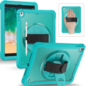 Étui robuste antichoc en TPU avec béquille pour <span class=keywords><strong>iPad</strong></span> <span class=keywords><strong>Air</strong></span> <span class=keywords><strong>2</strong></span>, étui universel pour tablette pour <span class=keywords><strong>iPad</strong></span> Pro 9,7 pouces 2017 2018 - Product Image 1