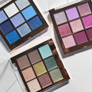 Palette de fards à paupières de luxe de marque originale CT, longue tenue, neuf couleurs, pailletée, finition mate, pour le <span class=keywords><strong>maquillage</strong></span> des yeux des femmes - Product Image 4