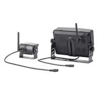 Moniteur DVR numérique sans fil 7 pouces Quad 4 canaux avec caméra de recul vision nocturne étanche pour camion, caravane, camping-car, bus, remorque BSD – Garantie 1 an