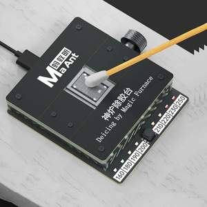 Maant SL-1แพลตฟอร์มความร้อน <span class=keywords><strong>CPU</strong></span> ปรับอุณหภูมิได้แบบสากลสำหรับชิปโทรศัพท์ <span class=keywords><strong>CPU</strong></span> กำจัดกาวบัดกรีกำจัด BGA reballing - Product Image 1