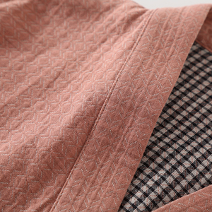 批发日本和服睡衣套装纯棉v领夏秋女式睡衣套装 - Product Image 6