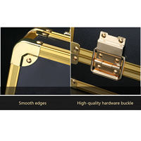 Valise de transport pour barbier, étui pour tondeuses, ciseaux, boîte à outils, étui à outils en aluminium pour barbier