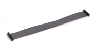 Cable de conexión de cable plano: 2H/1,27*1,27*2 + UL2678 #30-TS-7*0,10, Red Edge