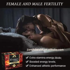 Đàn ông x năng lượng cà phê Maca cà phê hòa tan thảo dược đen x Cà phê Điện cho nam giới - Product Image 3