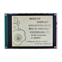 Wisetip Qualitätslieferant Maßgeschneiderte Grafik-LCM-LCD-Module Vg320X240A Display-Lösung für Industriesteuerung
