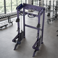 Rack d'entraînement Squat Little Bird amélioré en acier inoxydable pour usage commercial, avec pile de poids de plus de 75 kg, machine de musculation unisexe pour salle de sport