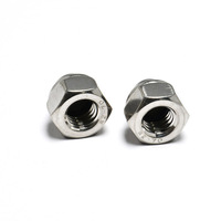 Écrou à tête cylindrique professionnel en acier inoxydable SS304 avec finition polie lisse pour équipement de laboratoire