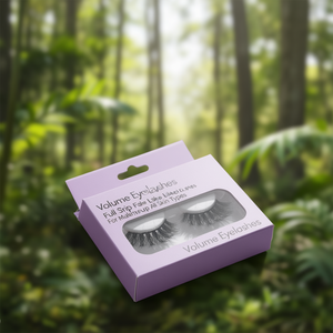 Volume Eyelashes Full Strip False <b>Lashes</b> For Enhanced Eye Makeup All Skin Types - Product Image 3