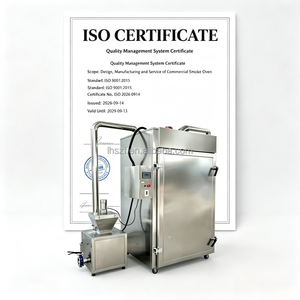 Four à fumage alimentaire à commande PLC avec <span class=keywords><strong>générateur</strong></span> de fumée indépendant - Product Image 4