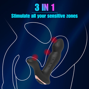 ExpanderSilicone anale anale Plug maschio prostatico massaggiatore Premium vibrazione biancheria intima indossabile vibratore per il piacere sessuale - Product Image 4