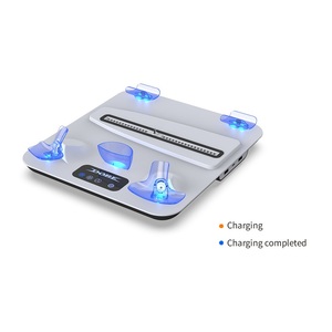 <span class=keywords><strong>Base</strong></span> <span class=keywords><strong>de</strong></span> Refrigeración Multifuncional Vertical con Cargador para Controles, Soporte para Auriculares y Ganchos <span class=keywords><strong>de</strong></span> Almacenamiento para Consola <span class=keywords><strong>PS5</strong></span> Pro/<span class=keywords><strong>PS5</strong></span> Slim/<span class=keywords><strong>PS5</strong></span> - Product Image 5