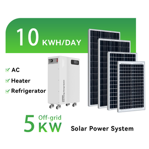 Customized 3KW Hybrid <b>Solar</b> <b>Power</b> System <b>Kit</b> Home Complete MPPT Lithium Ion Pure Sine Wave Monocrystalline Customisation Residen - Product Image 1