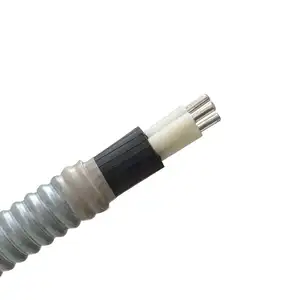 Factory fluoroplastic combination insulation Pressure Resistant Copper or Ai Conductor copper electric wire ESP power cable